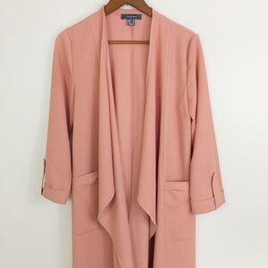 Atmosphere Open Front Duster Jacket Size 4